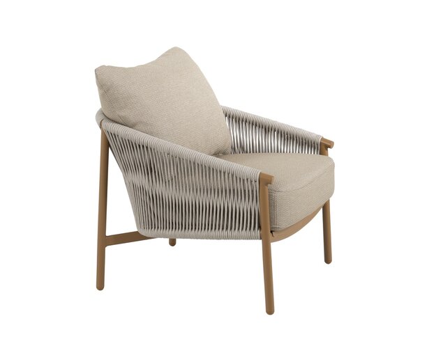 4so Milos 3-delige loungeset rope - frame amber showroomverlater - afbeelding 3