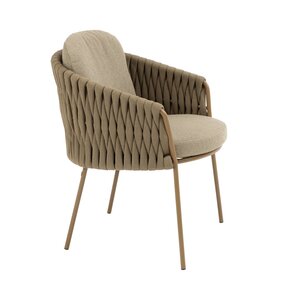 4so Molina dining chair rope - frame amber - afbeelding 2