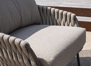 4so Montera 3-delige loungeset  alu-rope  terre showroomverlater - afbeelding 6