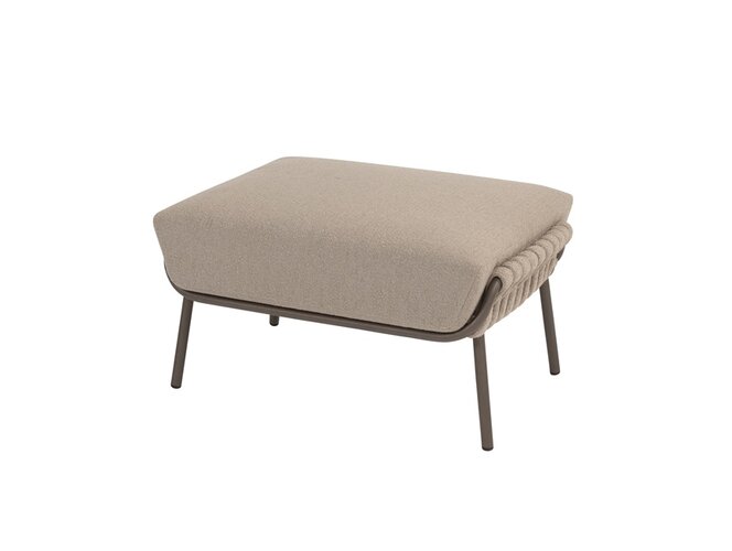4so Montera footstool alu-rope  terre