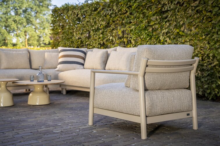 4so Mykonos loungechair latte  - afbeelding 7