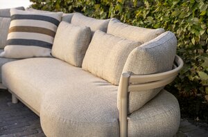 4so Mykonos loungeset latte 311x262cm cm excl tafel showroomverlater - afbeelding 8