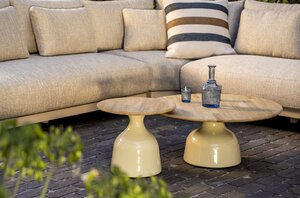 4so Mykonos loungeset latte 311x262cm cm incl June tafels - afbeelding 4