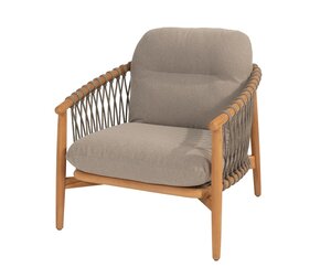 4so Nora living chair natural teak-rope showroomverlater - afbeelding 1