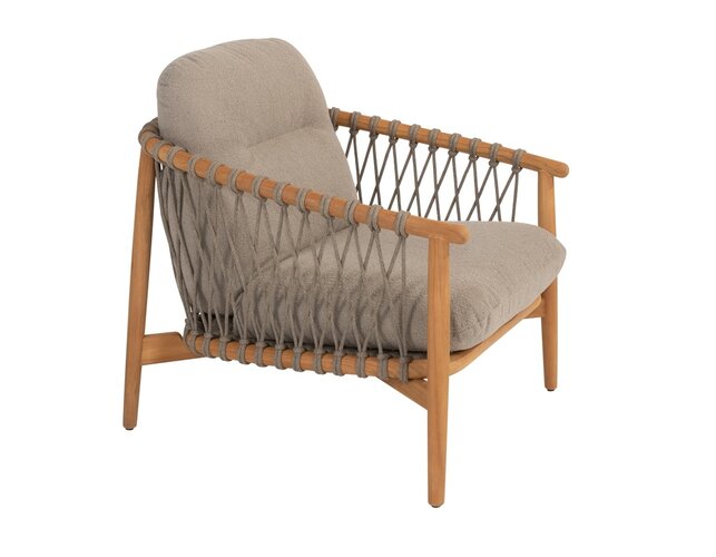 4so Nora living chair natural teak-rope showroomverlater - afbeelding 4