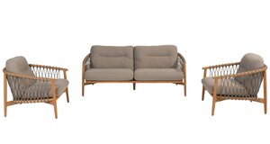 4so Nora living chair natural teak-rope showroomverlater - afbeelding 6