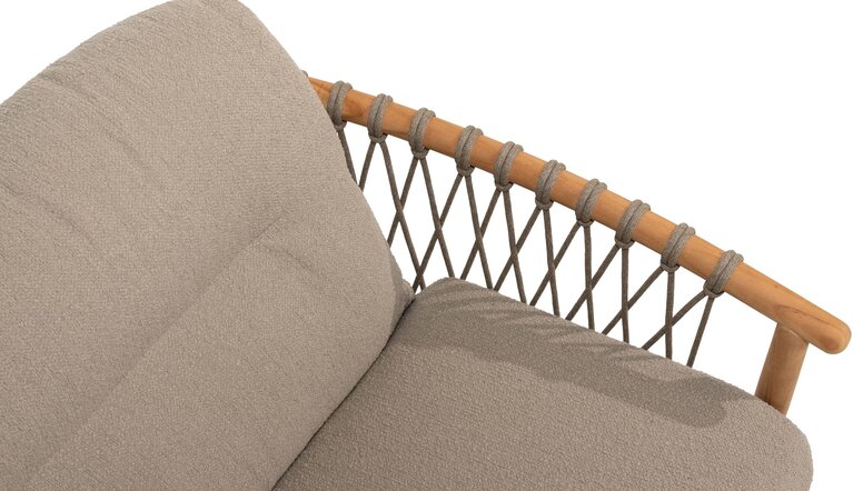 4so Nora living chair natural teak-rope showroomverlater - afbeelding 5