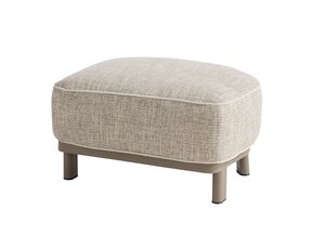 4so Oasis footstool aluminium mocca - afbeelding 2