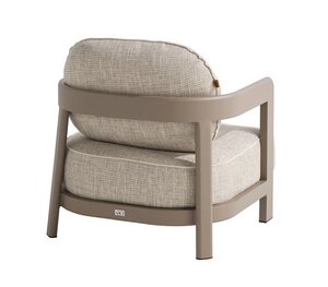 4so Oasis living chair aluminium mocca - afbeelding 2