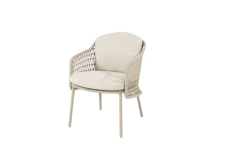 4so Puccini dining chair rope latte