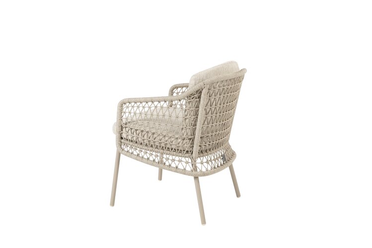4so Puccini dining chair rope latte - afbeelding 2