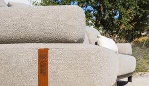 4so Santorini 3-delige loungeset all weather alu terre SHOWROOMVERLATER - afbeelding 3