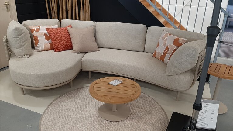 4so Sardinia loungebank latte organisch showroomverlater