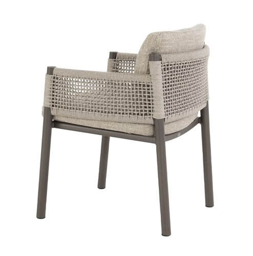 4so Savanne 7- delige diningset  rope - frame terre showroomverlater - afbeelding 4