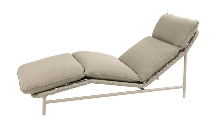 4so Tahiti sunbed latte incl kussen - afbeelding 2