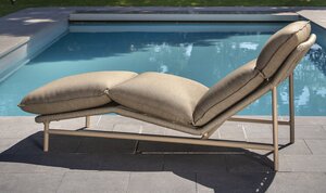 4so Tahiti sunbed latte incl kussen - afbeelding 6