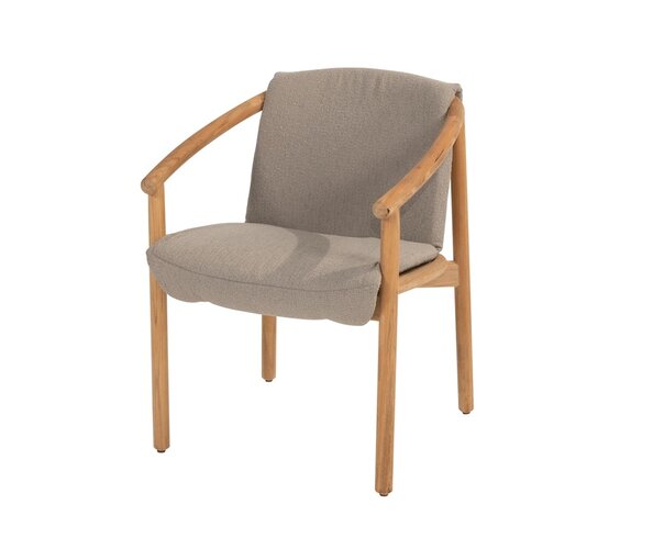 4so Tess 7-delige dining set natural teak 40% korting organisch - afbeelding 5