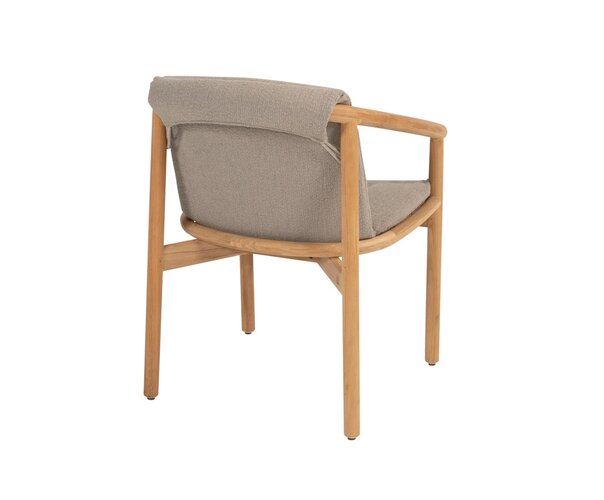 4so Tess 7-delige dining set natural teak 40% korting organisch - afbeelding 3