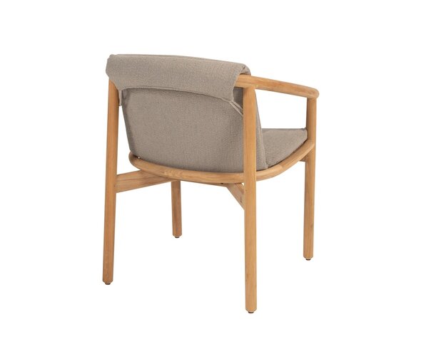 4so Tess dining chair natural teak Op=Op - afbeelding 3