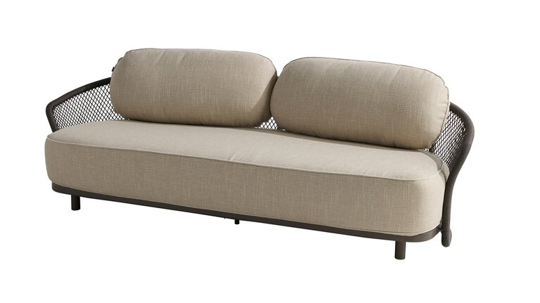 4so Tobego 3-seater bench  terre - ibza sand - afbeelding 1