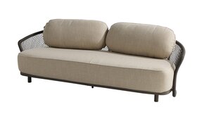 4so Tobego 3-seater bench terre - ibza sand