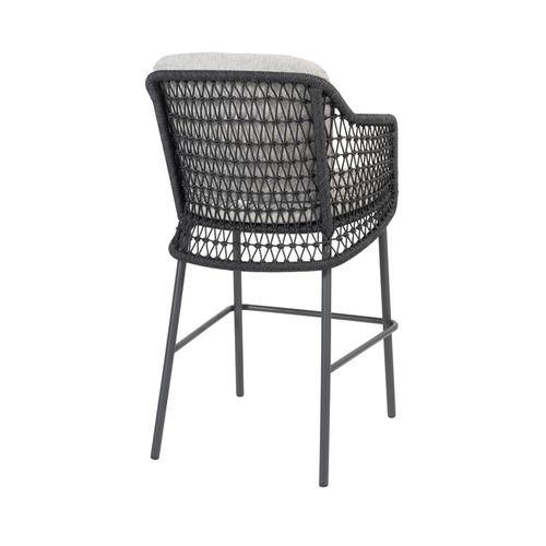 4SO Tramonti bar chair rope antraciet - afbeelding 2