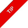 Banner - Tip - Rood