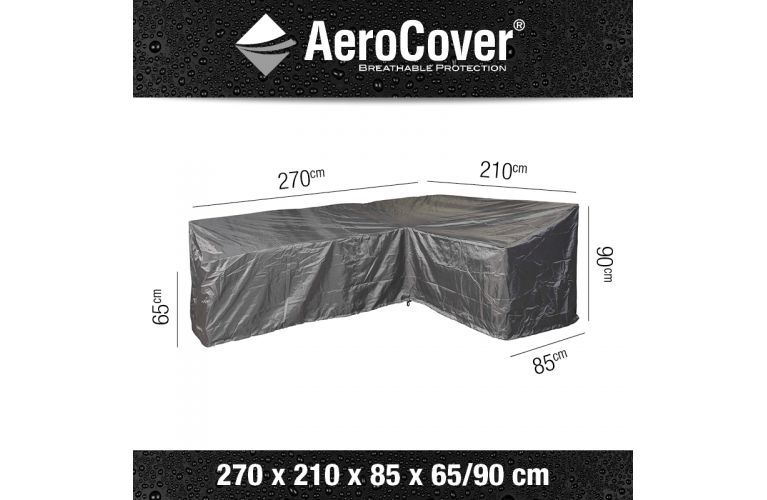 Aerocover beschermhoes L-shape loungeset 270x210cm right - afbeelding 1