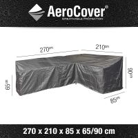 Aerocover beschermhoes L-shape loungeset 270x210cm right - afbeelding 4