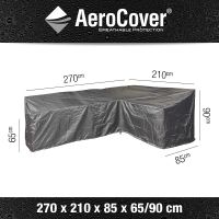 Aerocover beschermhoes L-shape loungeset 270x210cm right - afbeelding 1