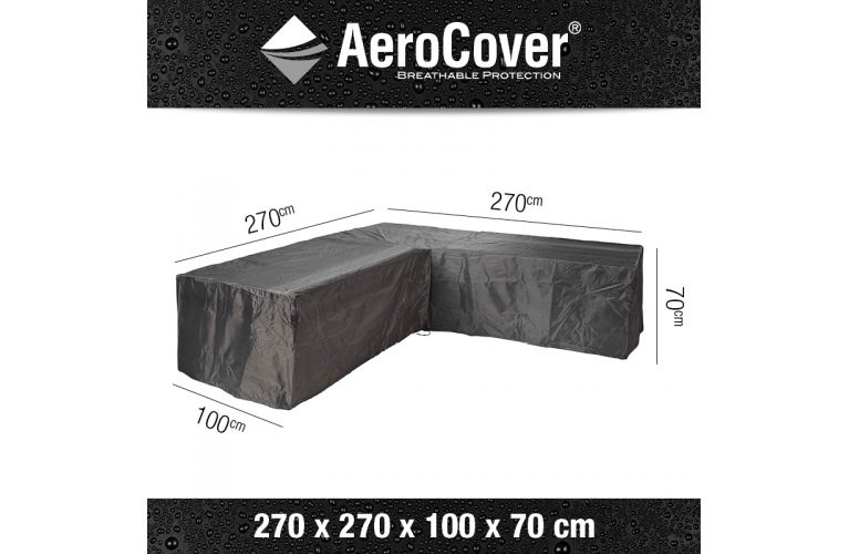 Aerocover beschermhoes L-shape loungeset 270x270cm - afbeelding 1