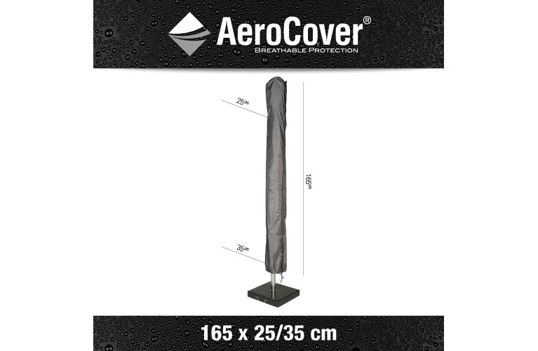 Aerocover beschermhoes parasol 165x25/35cm - afbeelding 1