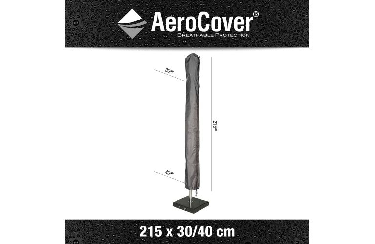 Aerocover beschermhoes parasol 215x30/40cm - afbeelding 1