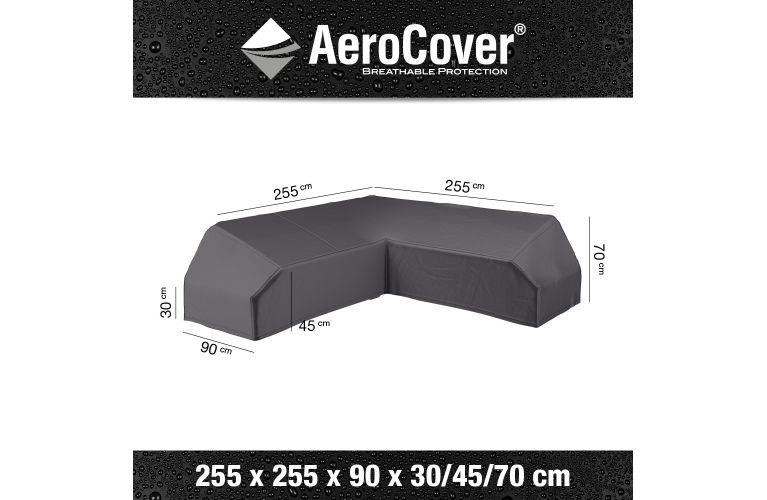 Aerocover beschermhoes platform loungeset 255x255cm - afbeelding 1