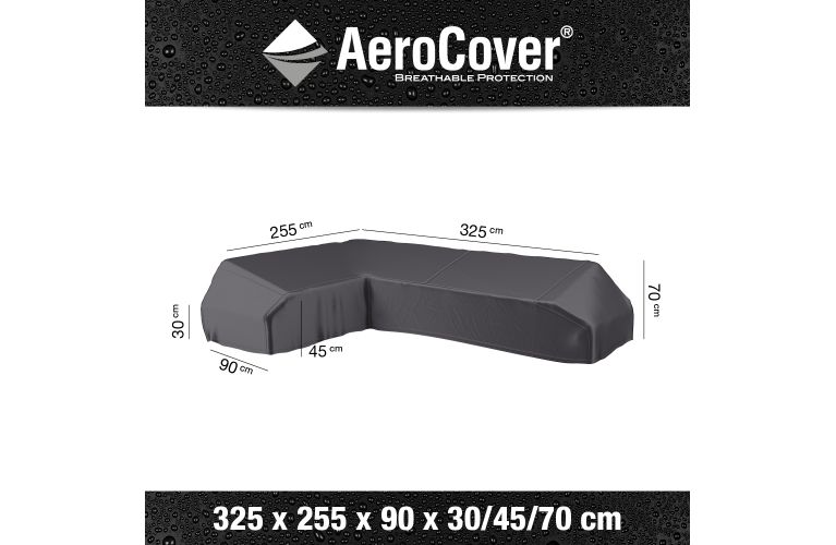 Aerocover beschermhoes platform loungeset 255x325cm left - afbeelding 1