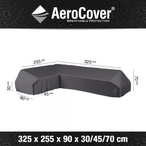 Aerocover beschermhoes platform loungeset 255x325cm left - afbeelding 1
