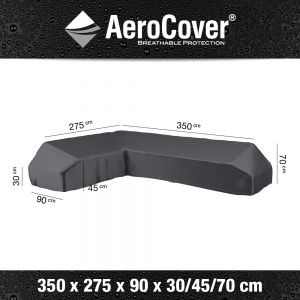 Aerocover beschermhoes platform loungeset 350x275cm left - afbeelding 1