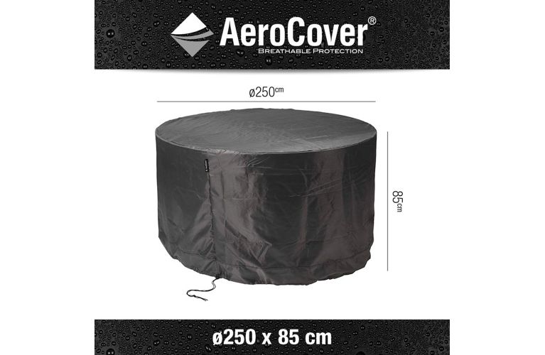 Aerocover beschermhoes tuinset 250cm rond - afbeelding 1