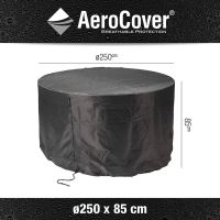 Aerocover beschermhoes tuinset 250cm rond - afbeelding 1