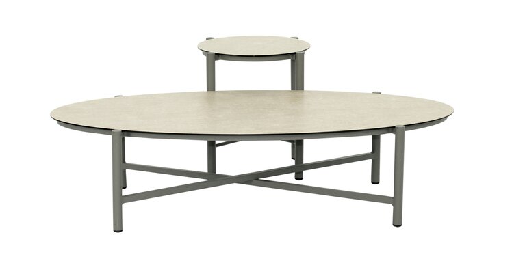 Applebee Bora Bora 2-delige tafelset taupe hpms stone - afbeelding 1
