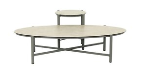 Applebee Bora Bora 2-delige tafelset taupe hpms stone - afbeelding 1