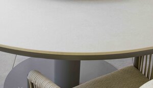 Applebee Bora Bora low 7-delige low dining set taupe - afbeelding 4