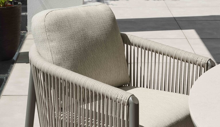 Applebee Bora Bora low 7-delige low dining set taupe - afbeelding 3