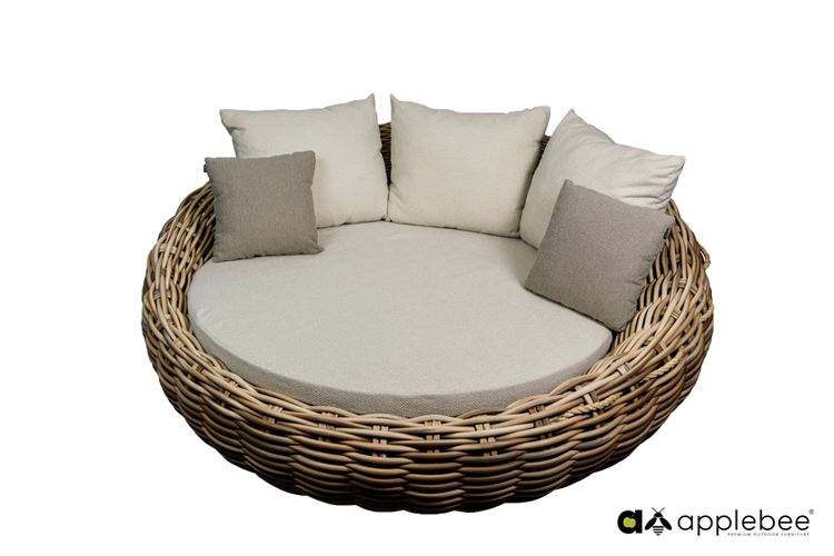 Applebee Cocoon daybed mocca boucle - afbeelding 2