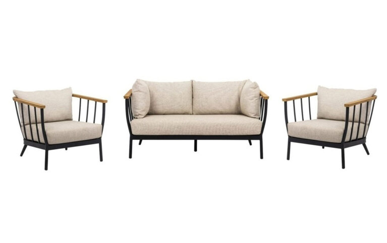 Applebee Condor 3-delige sofa loungeset small - afbeelding 1