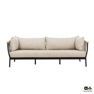 Applebee Condor loungebank 3-zits black - afbeelding 1