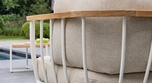 Applebee Condor loungebank 3-zits oyster - afbeelding 4