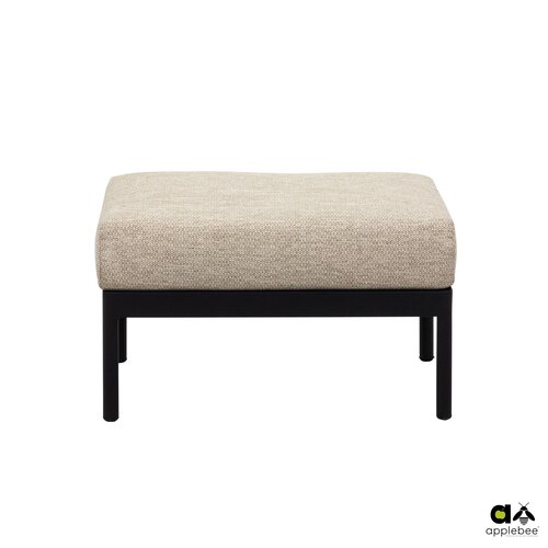 Applebee Condor ottoman Black - afbeelding 1
