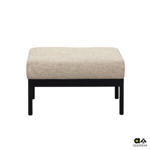 Applebee Condor ottoman Black - afbeelding 1
