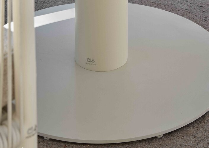 Applebee Melville dining tuintafel rond 140cm oyster - oyster  top keramiek - afbeelding 2